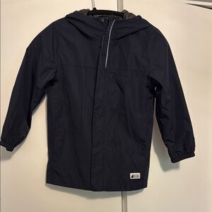 Kids Navy Rain Jacket